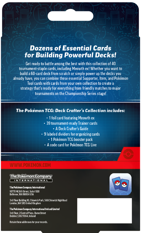 Pokemon TCG: Deck Crafter's Collection