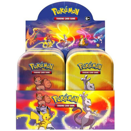Pokemon TCG: Kanto Power Mini Tin Display Box - 10 Mini Tins Card Game Pokemon