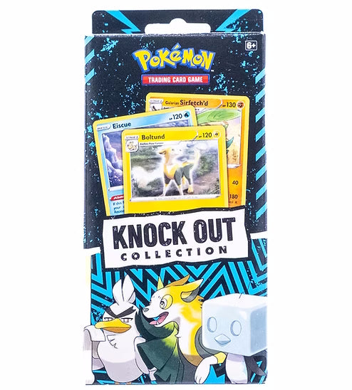 Pokemon TCG: Knock Out Collection (Boltund Eiscue Sirfetchd) Card Game Pokemon