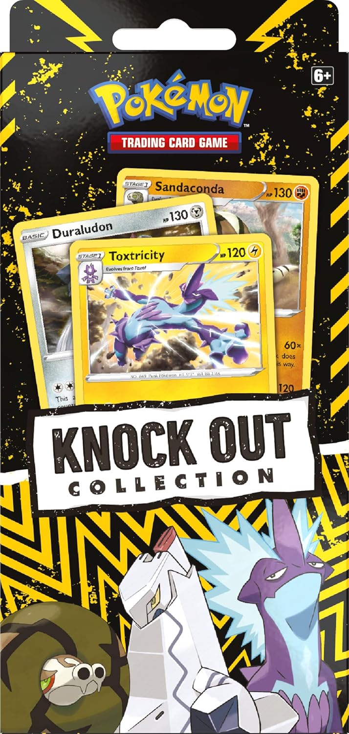 Pokemon TCG: Knock Out Collection (Toxtricity Duraludon Sandaconda) Card Game Pokemon