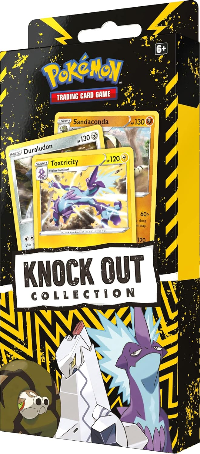 Pokemon TCG: Knock Out Collection (Toxtricity Duraludon Sandaconda) Card Game Pokemon