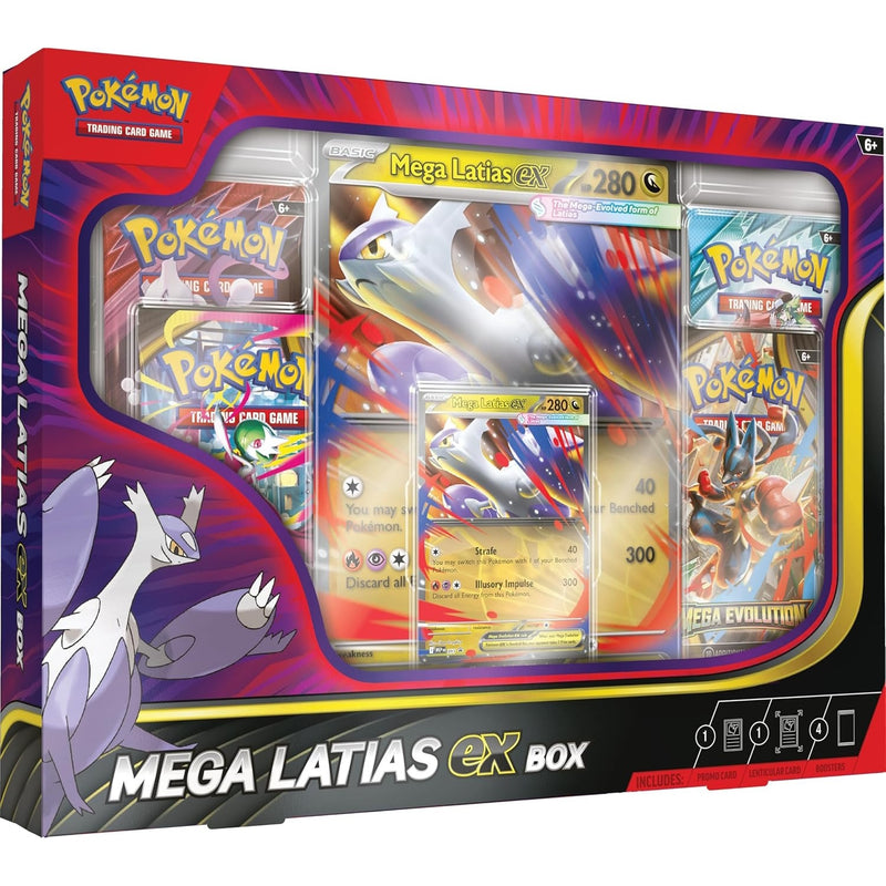 Pokemon TCG: Mega Evolution - Mega Latias ex Box Card Game Pokemon