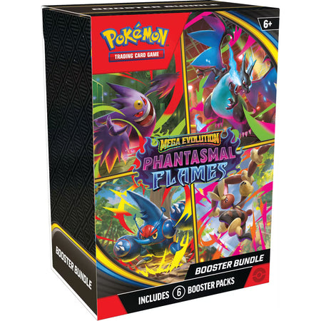 Pokemon TCG: Mega Evolution - Phantasmal Flames Booster Bundle Card Game Pokemon