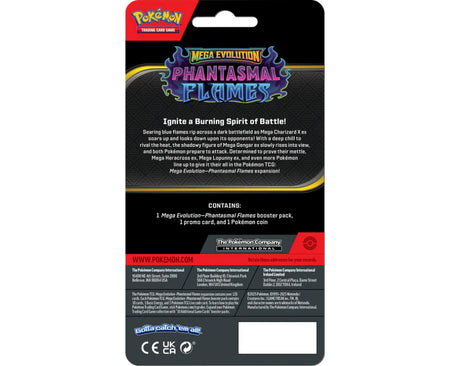 Pokemon TCG: Mega Evolution - Phantasmal Flames Checklane Blister - Cottonee Card Game Pokemon