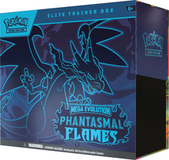 Pokemon TCG: Mega Evolution - Phantasmal Flames Elite Trainer Box - Mega Charizard X ex Card Game Pokemon