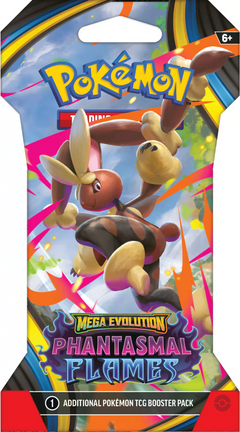 Pokemon TCG: Mega Evolution - Phantasmal Flames Sleeved Booster Pack Card Game Pokemon