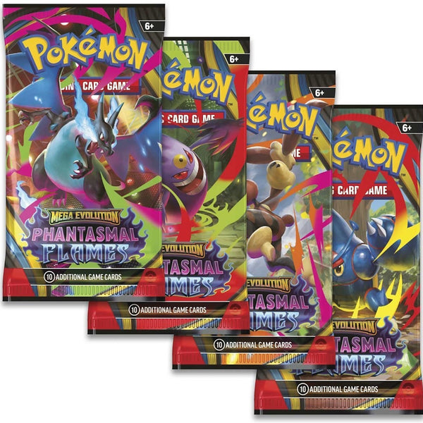 pokemon phantasmal flames booster box case Pokemon TCG: Mega Evolution