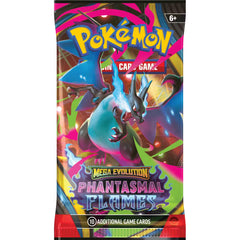 Pokemon TCG: Mega Evolution - Phantasmal Flames Booster Pack Card Game Pokemon