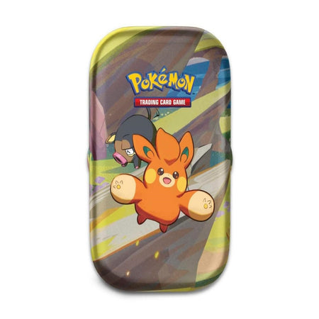 Pokemon TCG: Paldea Friends Mini Tin - Pawmi Card Game Pokemon   