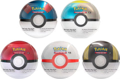 Pokemon TCG: Poke Ball Tin 2024 C25/D25 - 1 Random Ball Card Game Pokemon