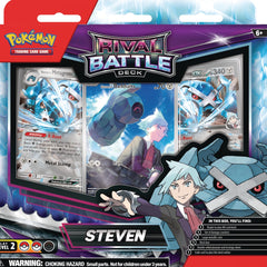 Pokemon TCG: Rival Battle Deck - Steven Card Game Pokemon