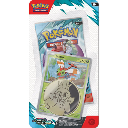 Pokemon TCG: Scarlet & Violet - Journey Together Checklane Blister - Yanma Card Game Pokemon