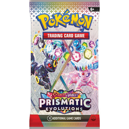 Pokemon TCG: Scarlet & Violet Prismatic Evolutions Loose Booster - 1-Pack Card Game Pokemon