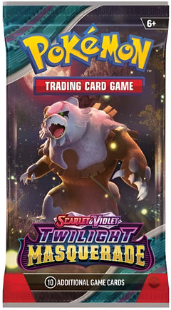 Pokémon TCG: Scarlet & Violet - Twilight Masquerade Loose Booster (1-Pack) Card Game Pokemon
