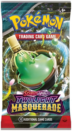 Pokémon TCG: Scarlet & Violet - Twilight Masquerade Loose Booster (1-Pack) Card Game Pokemon