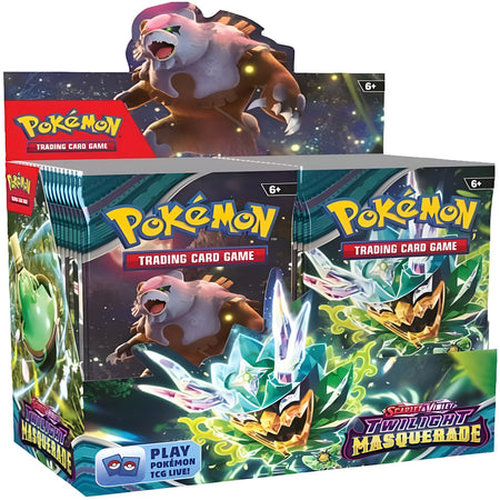 Pokémon TCG: Scarlet & Violet - Twilight Masquerade Loose Booster (1-Pack) Card Game Pokemon