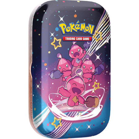 Pokemon TCG: Scarlet & Violet: Paldean Fates Mini Tin - Tinkatink Card Game Pokemon   