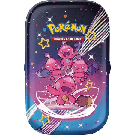 Pokemon TCG: Scarlet & Violet: Paldean Fates Mini Tin - Tinkatink Card Game Pokemon   
