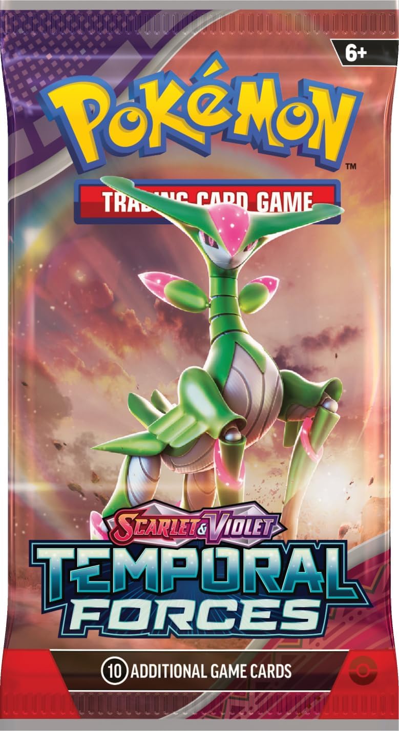 Pokemon TCG: Scarlet & Violet Temporal Forces Loose Booster Pack - 1 Random Pack Card Game Pokemon   