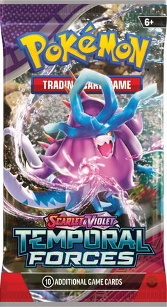 Pokemon TCG: Scarlet & Violet Temporal Forces Loose Booster Pack - 1 Random Pack Card Game Pokemon   