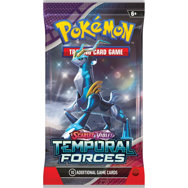 Pokemon TCG: Scarlet & Violet Temporal Forces Loose Booster Pack - 1 Random Pack Card Game Pokemon   