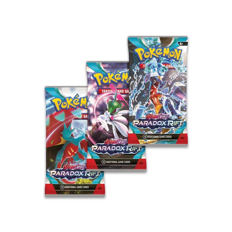 Pokemon TCG: Scarlet and Violet Paradox Rift 3 - Booster Pack Blister - Arctibax Promo Card Game Pokemon   