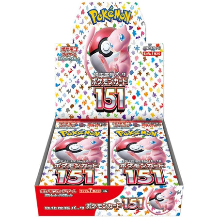 Pokemon TCG: Scarlet and Violet 151 Booster Box - Japanese Card Game Pokemon   