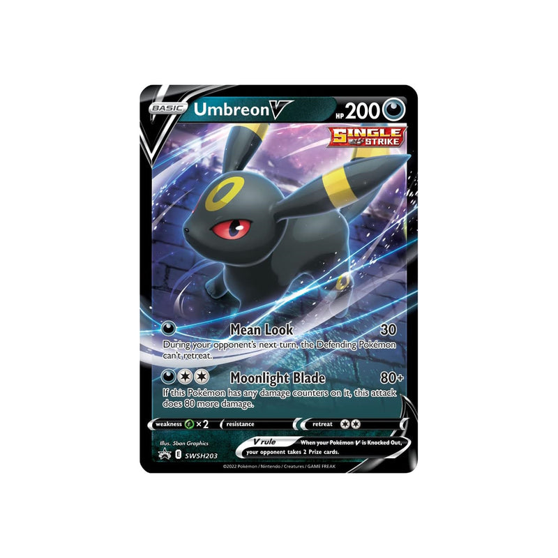 Pokemon TCG: V Heroes Tin - Umbreon V Card Game Pokemon   