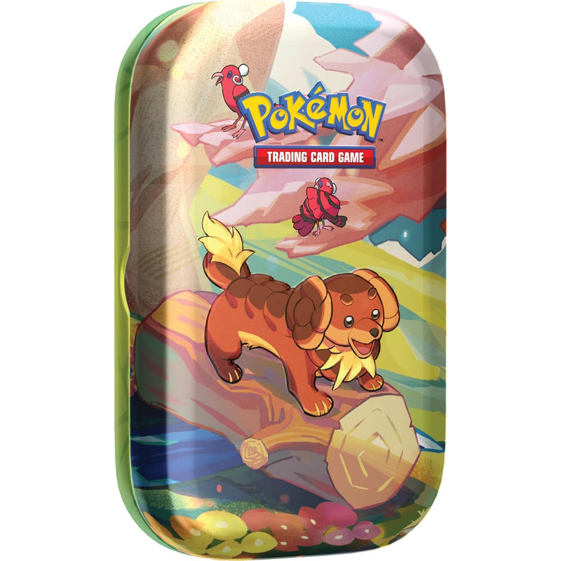 Pokemon TCG: Vibrant Paldea Mini Tins - Dachsbun & Oricorio Card Game Pokemon   