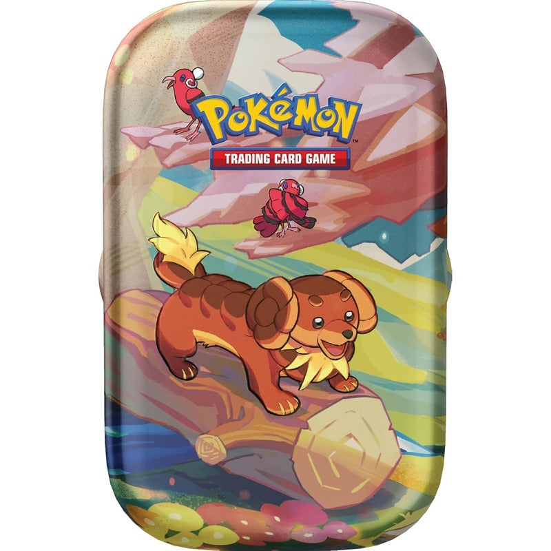 Pokemon TCG: Vibrant Paldea Mini Tins - Dachsbun & Oricorio Card Game Pokemon   