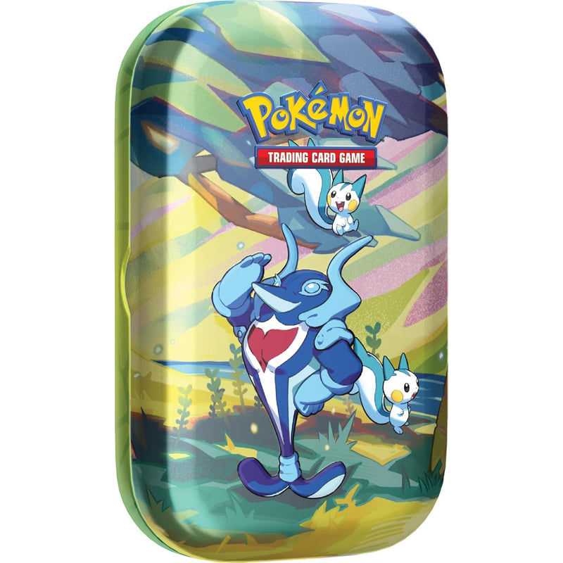 Pokemon TCG: Vibrant Paldea Mini Tins - Palafin & Pachirisu Card Game Pokemon   