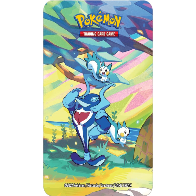 Pokemon TCG: Vibrant Paldea Mini Tins - Palafin & Pachirisu Card Game Pokemon   