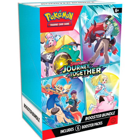 Pokemon TCG: Scarlet & Violet - Journey Together Booster Bundle - 6 Packs Card Game Pokemon