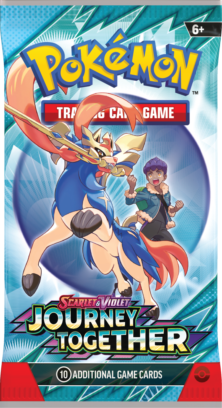 Pokemon TCG: Scarlet & Violet - Journey Together Booster Bundle - 6 Packs Card Game Pokemon