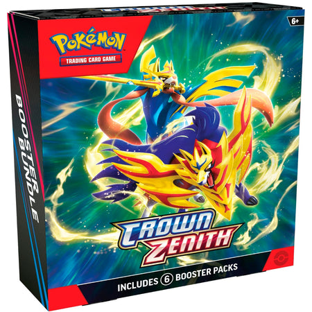 Pokemon TCG: Crown Zenith Booster Bundle - 6 Packs Card Game Pokemon   