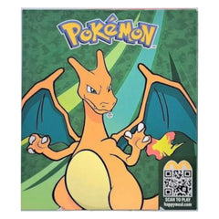 Pokemon x McDonald's Happy Meal Toy 2025 - Charizard Sticker Activity Sheet and Booster Pack Card Game Pokemon