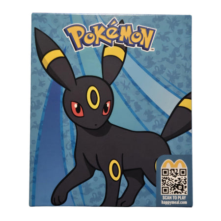 Pokemon x McDonald's Happy Meal Toy 2025 - Umbreon Sticker Activity Sheet and Booster Pack Card Game Pokemon