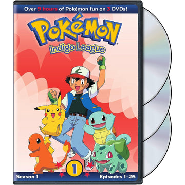 Pokémon Season 1 Indigo League Part 1 [DVD] DVDs & Blu-Rays Viz Media   