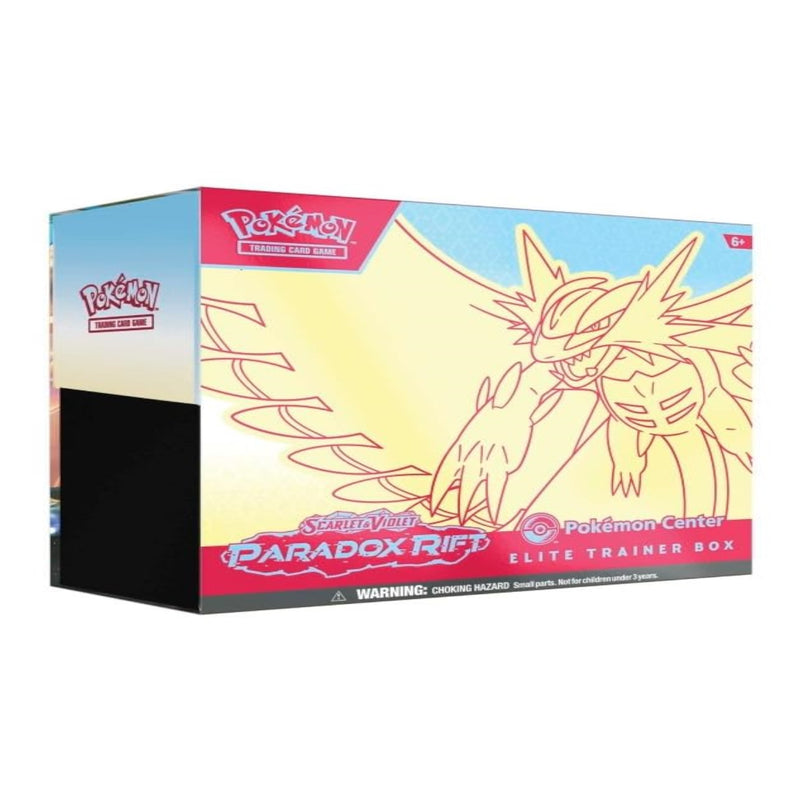 Pokemon TCG: Scarlet and Violet Paradox Rift Pokemon Center Elite Trainer Box - Roaring Moon Card Game Pokemon   