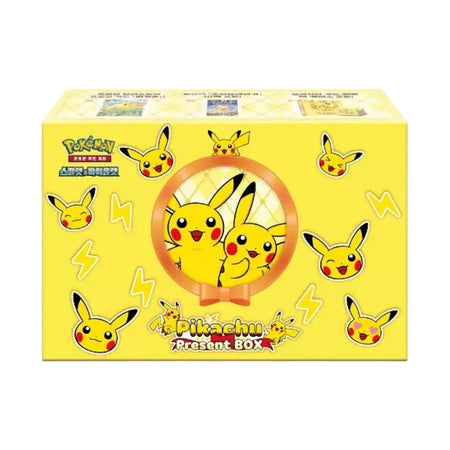 Pokemon TCG: Scarlet and Violet Pikachu Present Box [KOR] Card Game Pokemon