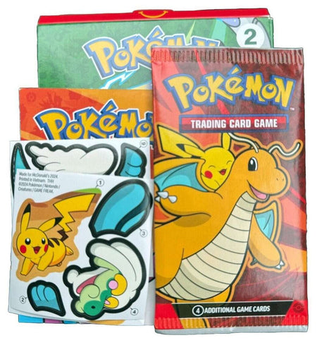 Pokemon Dragons Happy Meal 2025 Booster Pack (1-Pack) Card Game Pokemon