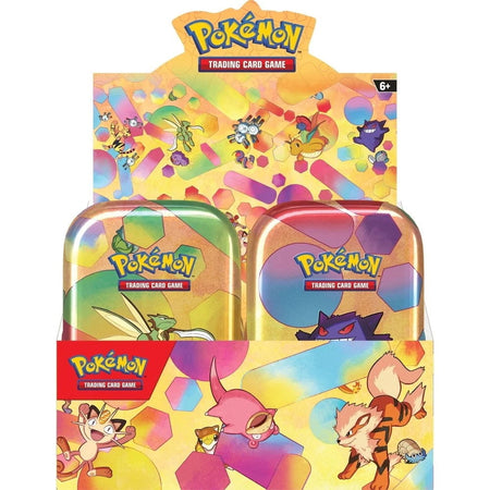 Pokemon TCG: Scarlet & Violet - 151 Mini Tins Display Box (Complete Set of 10) Card Game Pokemon