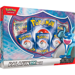 Pokemon TCG: Palafin Ex Box - 4 Packs Card Game Pokemon   