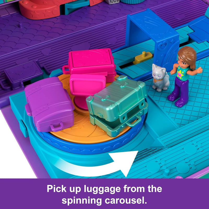 Polly Pocket: Dolls and Playset - Kitty Airways Airplane Toys & Games Mattel