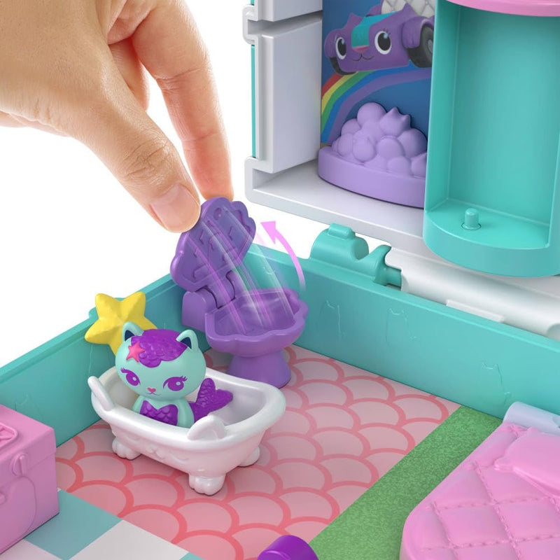 Polly Pocket: Gabbys Dollhouse Playset Toys & Games Mattel