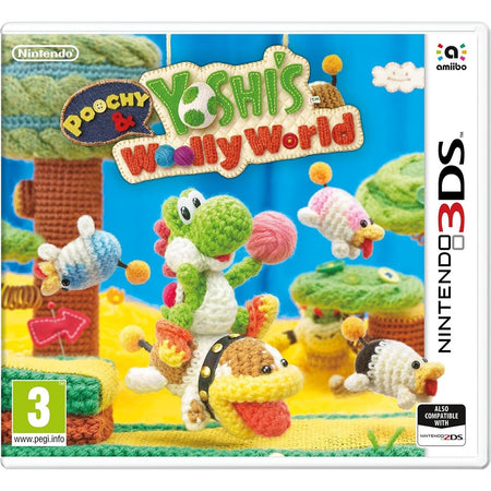Poochy and Yoshi's Woolly World [Nintendo 3DS] Nintendo 3DS Video Game Nintendo