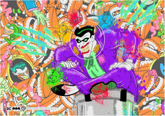 Pop Art: Batman: The Animated Series Animation Cel Scene - Joker The Last Laugh Memorabilia DC Collectibles
