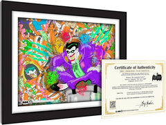 Pop Art: Batman: The Animated Series Animation Cel Scene - Joker The Last Laugh Memorabilia DC Collectibles