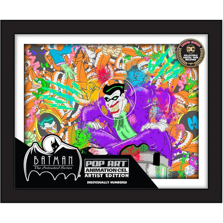 Pop Art: Batman: The Animated Series Animation Cel Scene - Joker The Last Laugh Memorabilia DC Collectibles