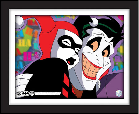 Pop Art: Batman: The Animated Series Animation Cel Scene - Joker and Harley Memorabilia DC Collectibles